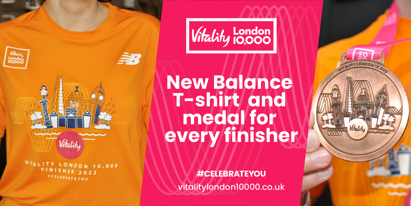 Earn your T-shirt and medal at home or away!