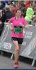 Laura running at marathon